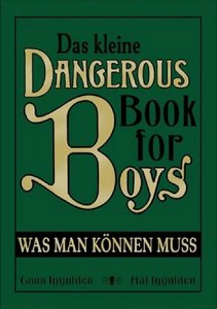 Livre d'activités garçons Das kleine Dangerous Book for Boys format poche