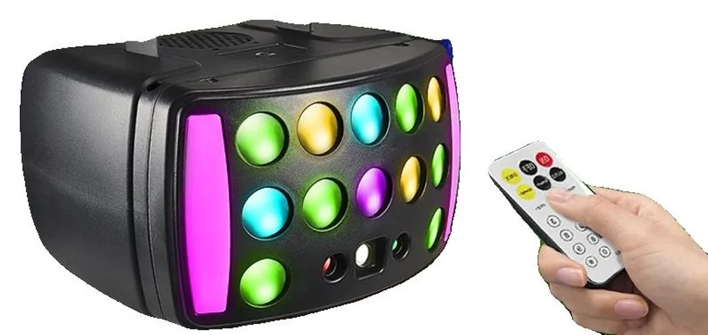 Projecteur de Théâtre DMX Lumière Chaude avec Modes Auto et Prise EU