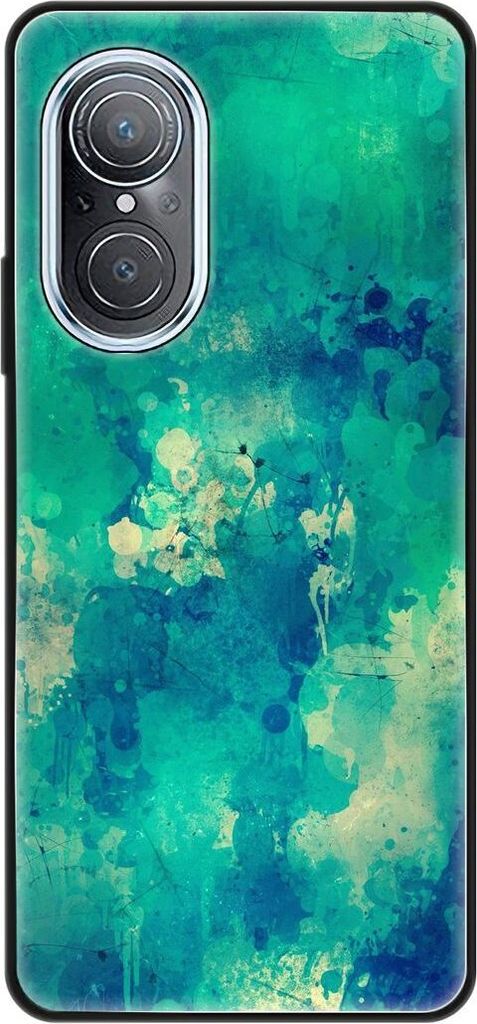 König Design Hülle kompatibel mit Huawei nova 9 SE Kunststoff Soft Handyhülle - Handy Case Aquarell