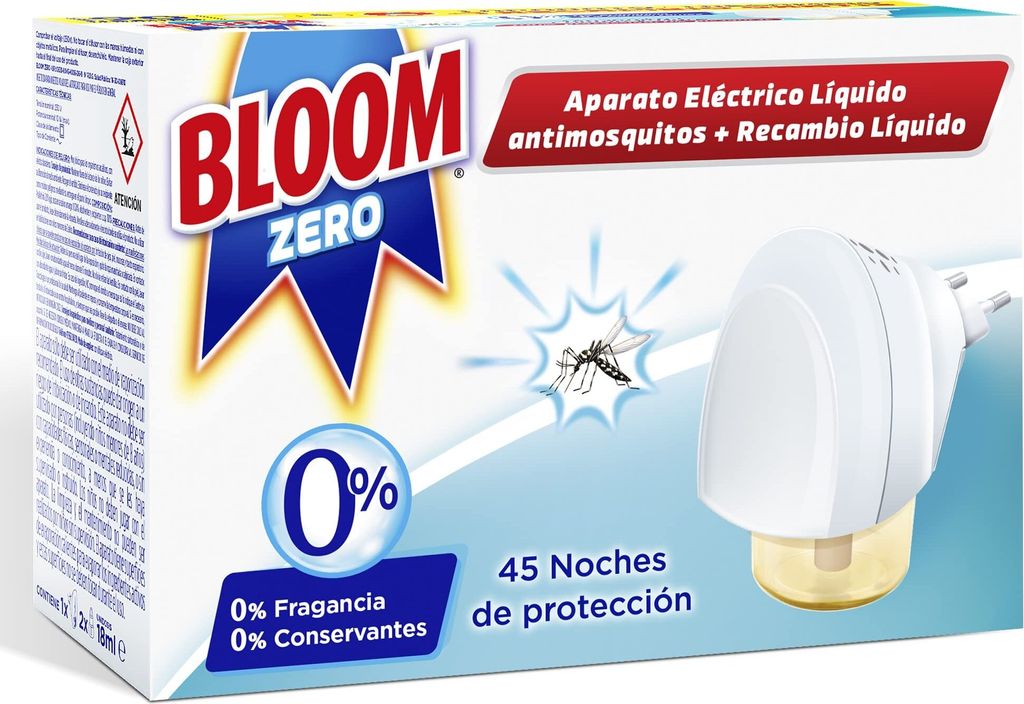 Bloom Zero Mosquitoes 1 Electric Device + 2 Refill