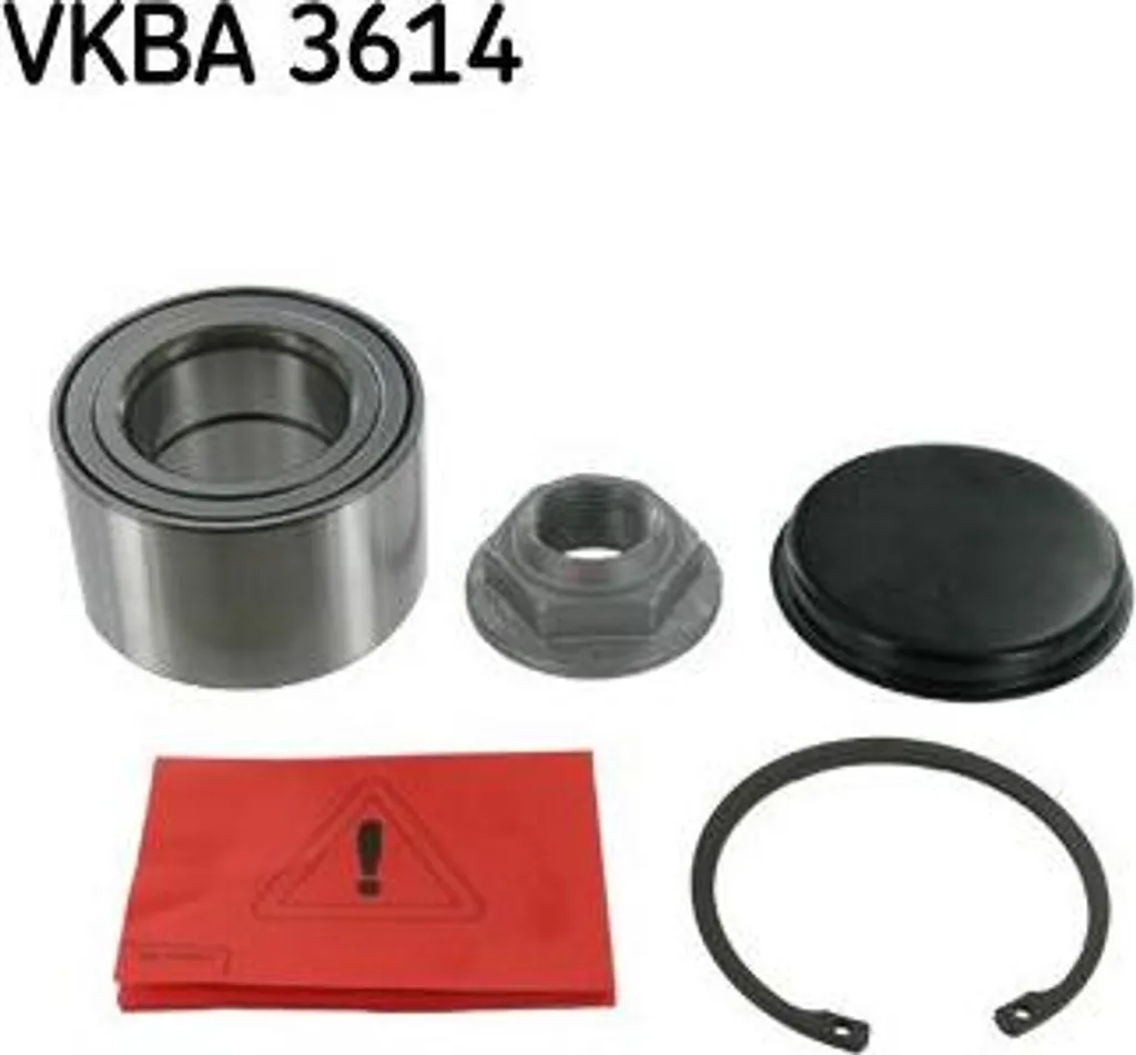 Roulement de Roue de Rechange SKF VKBA3614 Kit Complet Renault Master