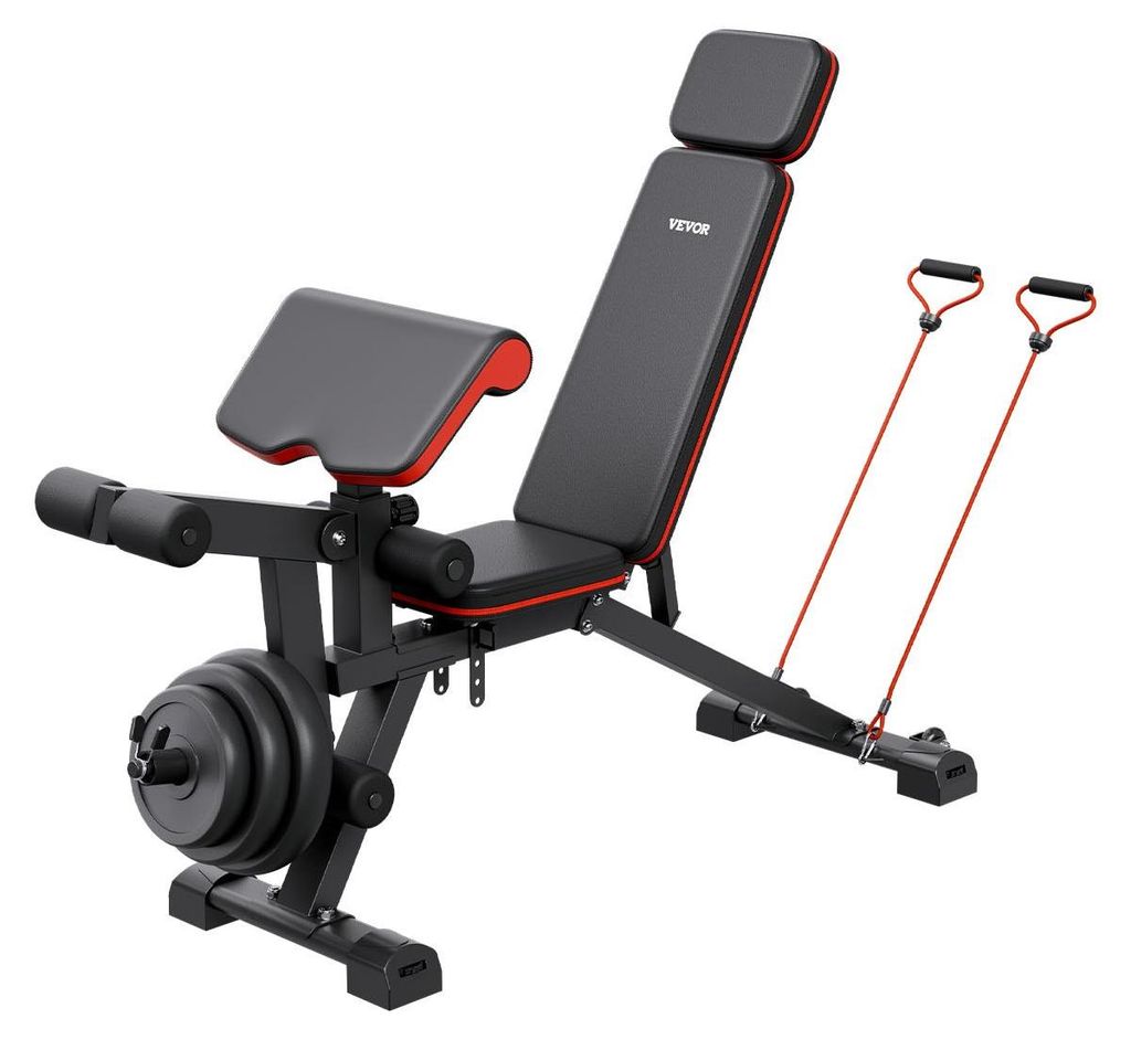 Panca pesi VEVOR Panca fitness regolabile per l'allenamento Immagine del prodotto 