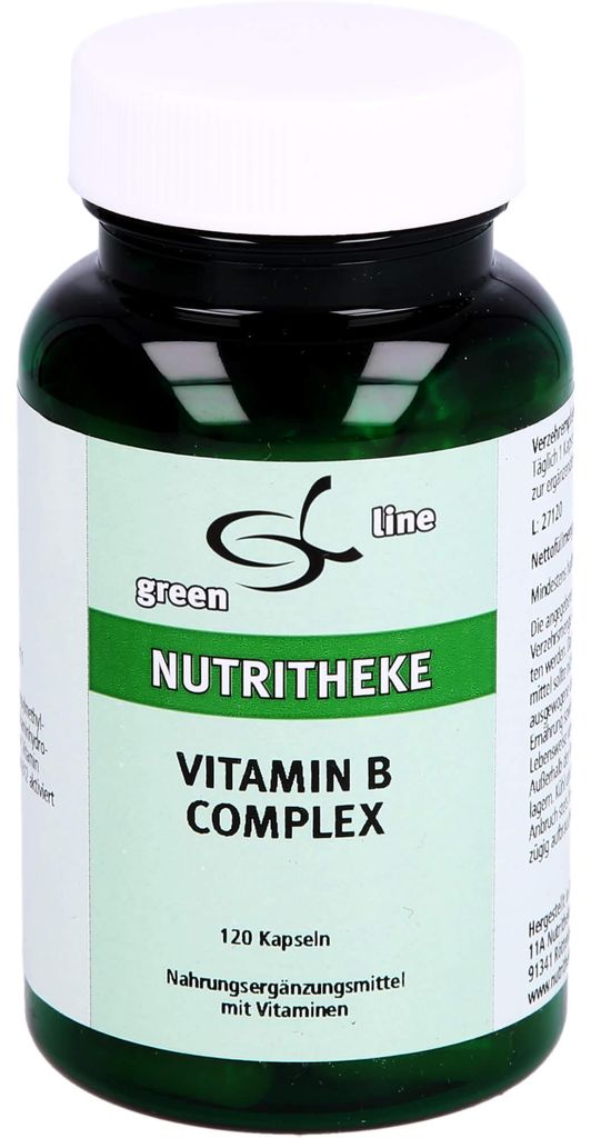 Green line Nutritheke Vitamin B Complex Kapseln, 120 St. Kapseln