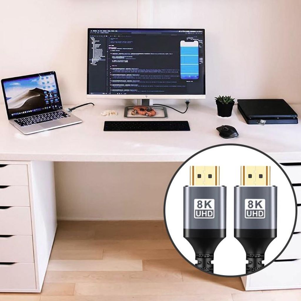 AGFINEST Cavo da Mini DisplayPort a HDMI 8K da Mini DP a HDMI 2.1, supporta 8K
