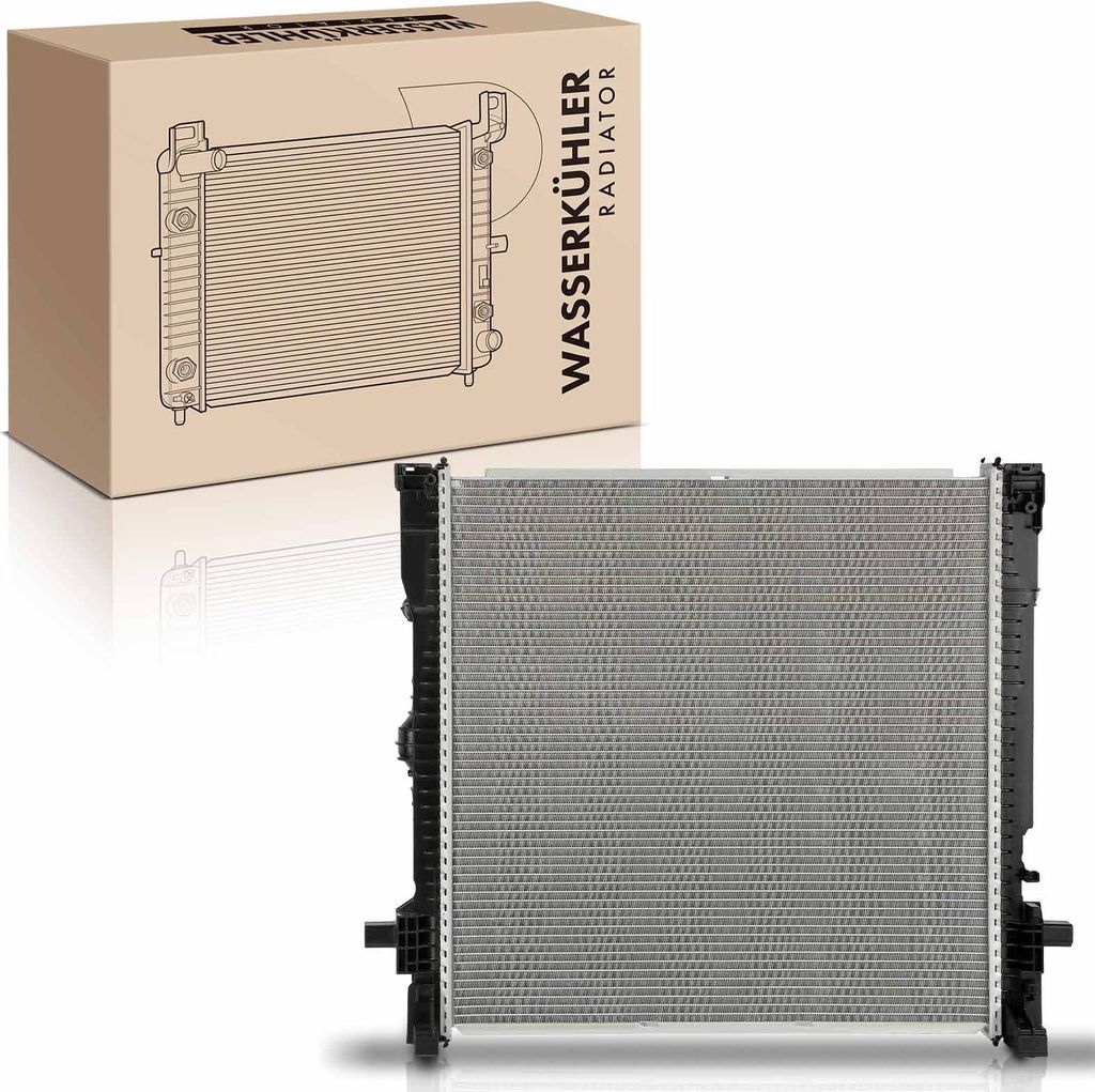 Frankberg 1x Kühler Wasserkühler Motorkühler für BMW X5 F95 G05 X6 F96 G06 3.0L Bj ab 2018