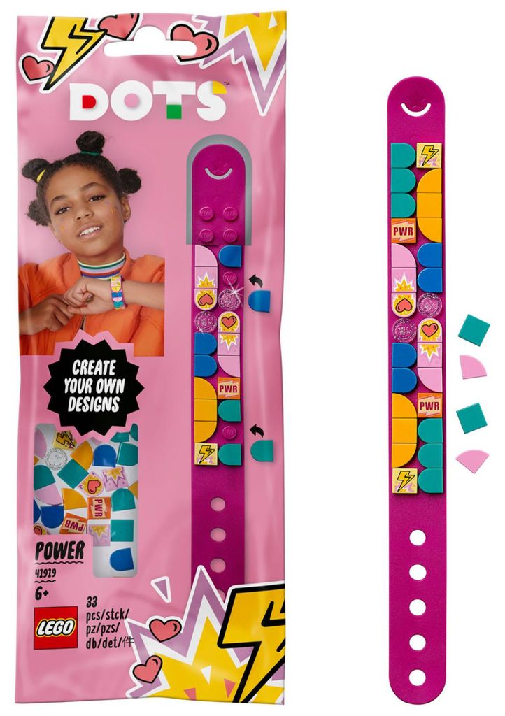 LEGO 41919 DOTS Bracelet de super-héros avec des briques Image du produit 