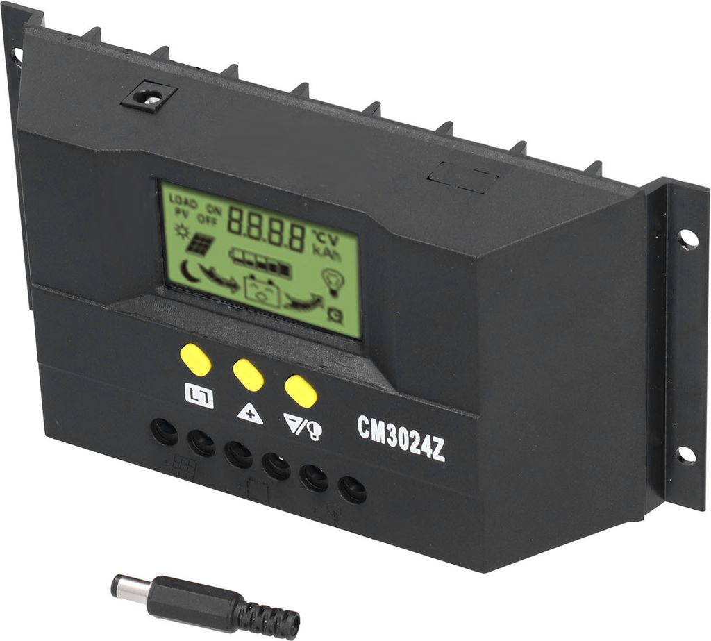 CM3024Z PWM solárny regulátor nabíjania LCD displej Solárny Obrázok produktu 