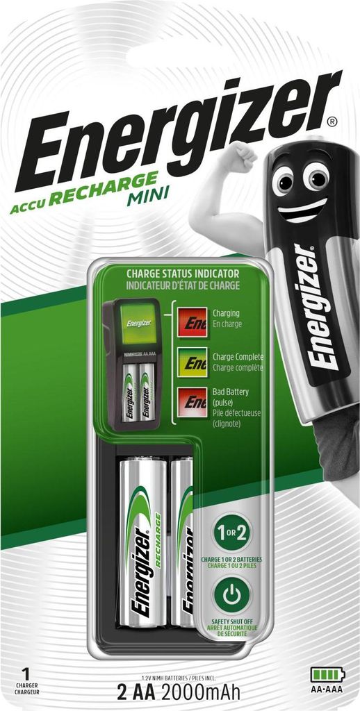 Energizer Mini Charger battery charger AC Image du produit 