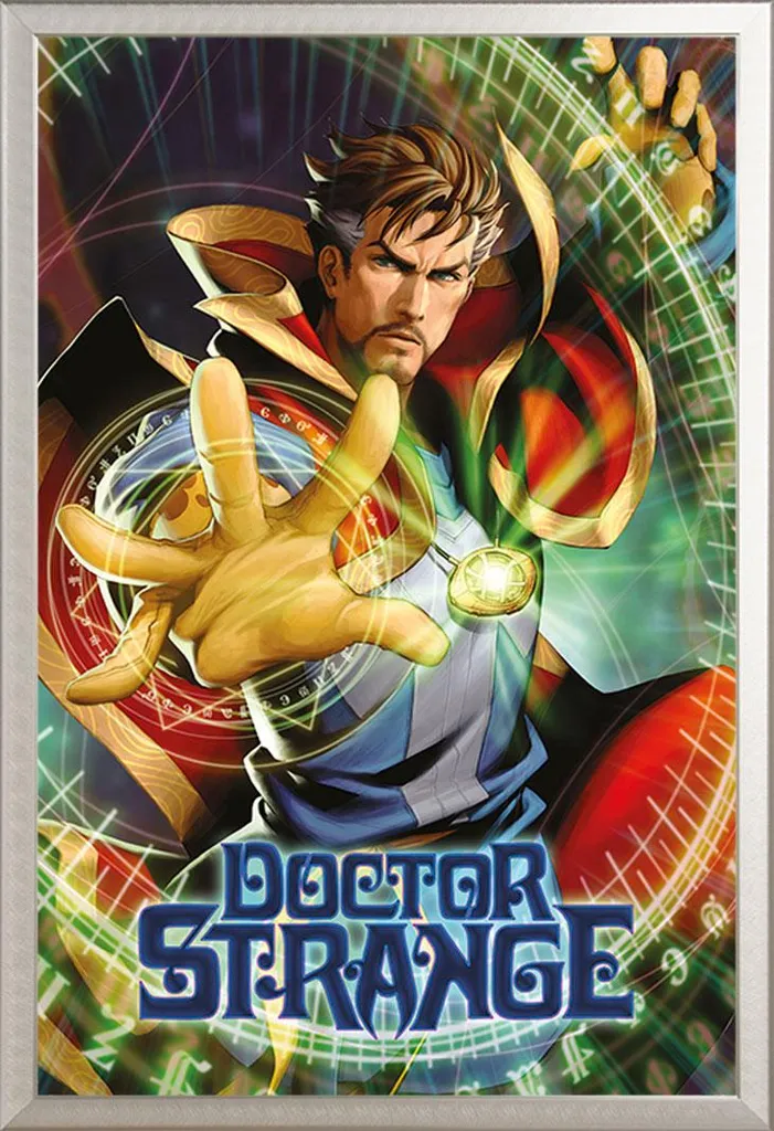 Décoration murale Doctor Strange poster encadré pour bureau et salon