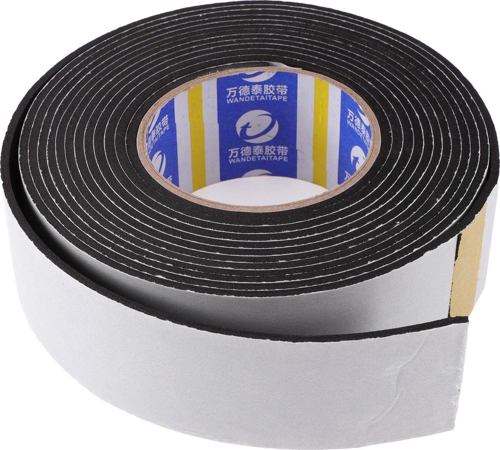 Universelles Wetterstreifen-Planenreparaturband Leckdichtes Zeltmarkisenband Reißfestes Band für LKW Wohnmobil Auto, 1,97"x0,12"x16,40ft, EVA-Sch...