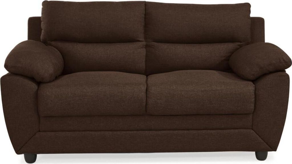 Sofa 2-Sitzer - Stoff - Braun - MANOA Produktbild 