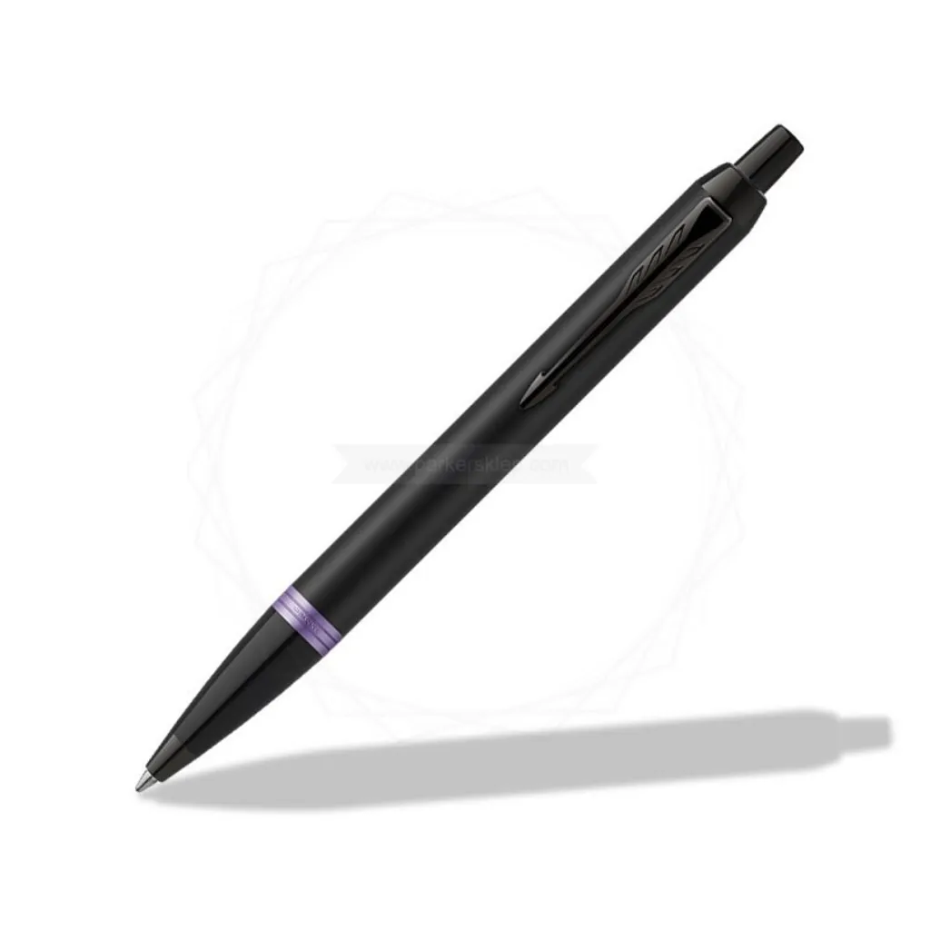 Stylo à bille rétractable Parker IM Améthyste Violet pour écriture fluide
