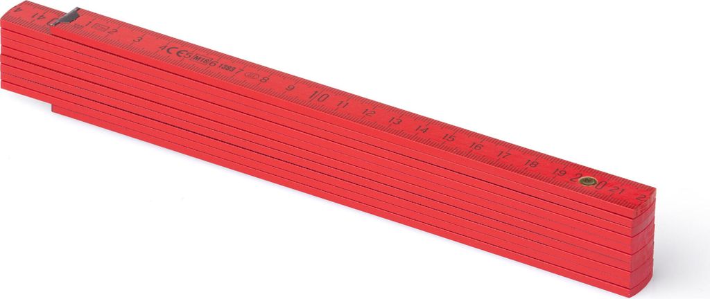 Zollstock Metrie Block 52 - 2m hellrot (PAN 485) Produktbild 