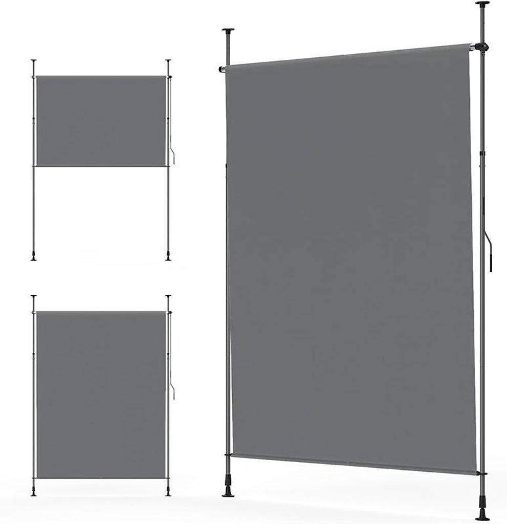 Tenda da sole verticale da esterno HLS023-3, 200 x 270 cm, Immagine del prodotto 