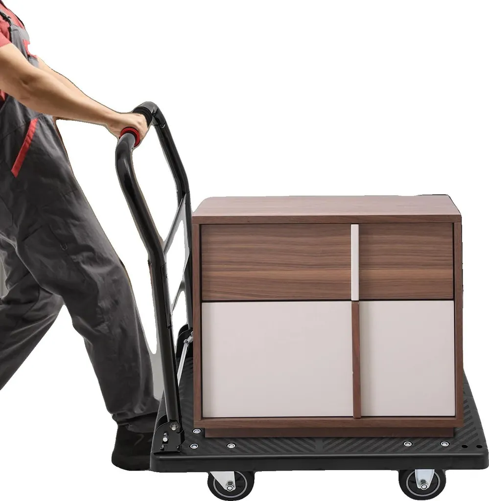 Carrello Piattaforma 150kg | Robusto Acciaio e Silenzioso | Offerta