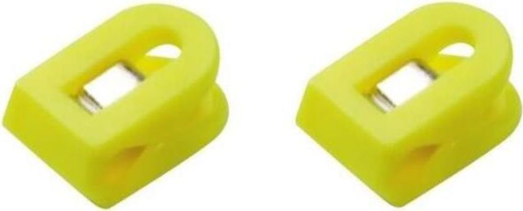 Briefklemmer Multi Clip Pegy 10x25mm VE=100 Stück hellgelb