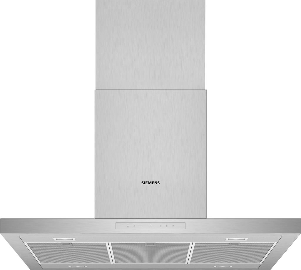 Siemens iQ500 Inselhaube 90 cm Edelstahl LF97BCP50 Frontansicht