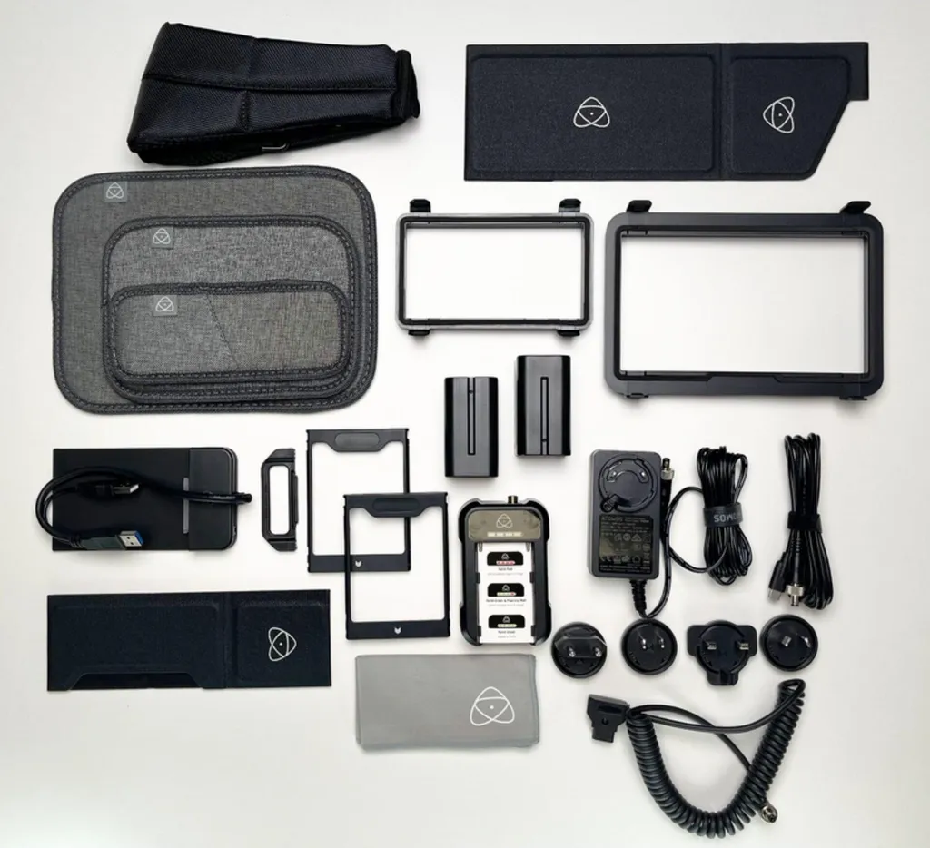 Kit de voyage Atomos pour tournage extérieur : pare-soleil et valise