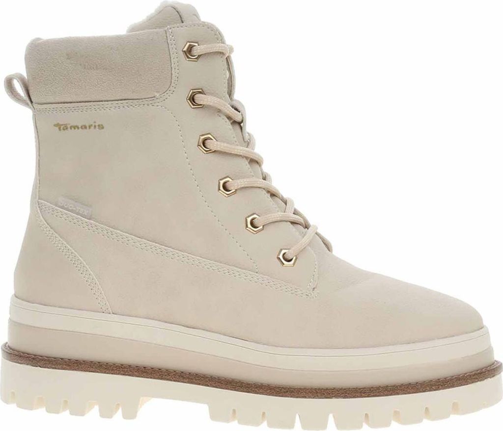 Tamaris Damenschuhe Schnürstiefel Weiß Freizeit, Schuhgröße:37 EU