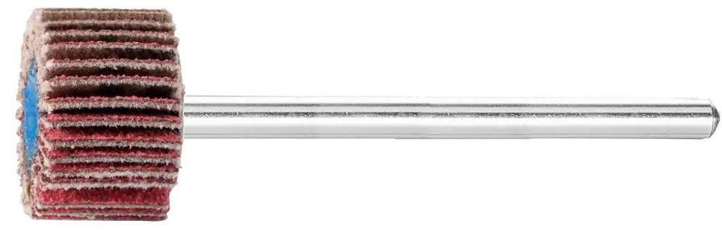 PFERD TOOLS Keramikkorn Fächerschleifer F Ø 15x15mm Schaft-Ø 3 mm CO-COOL80 hoher Abtrag auf Edelstahl