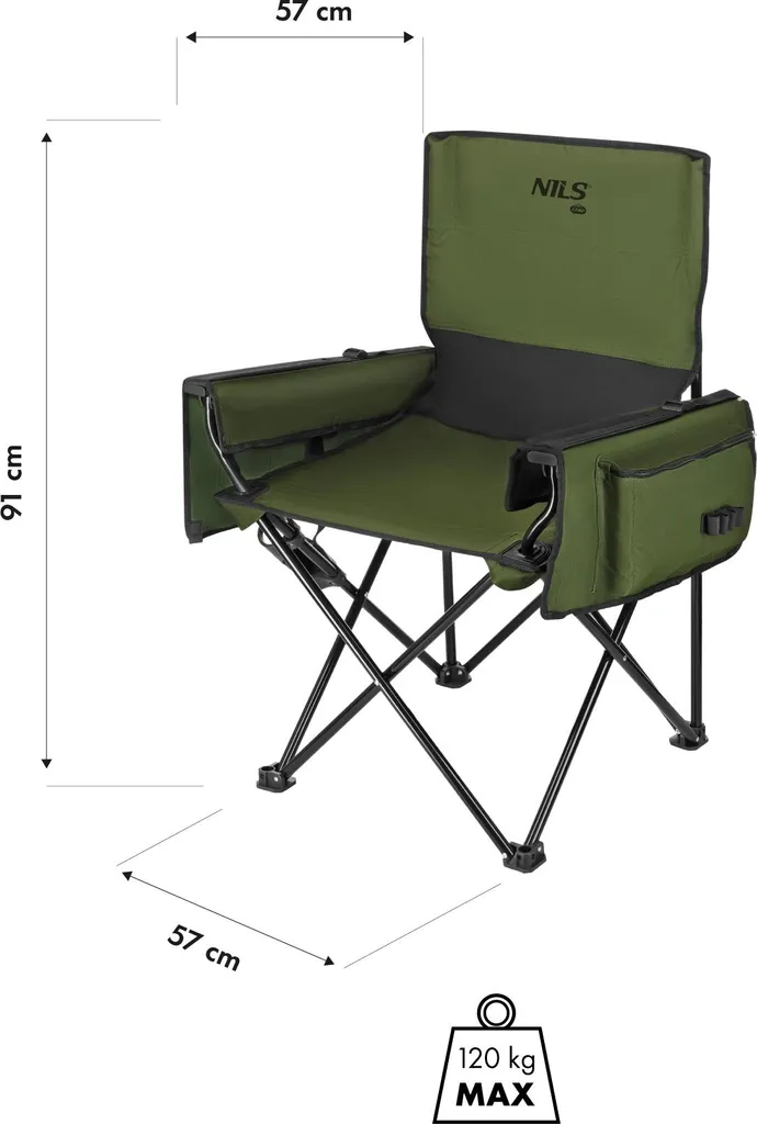 Siège de randonnée ultra léger Nils Camp Nc3703, modèle compact - 5