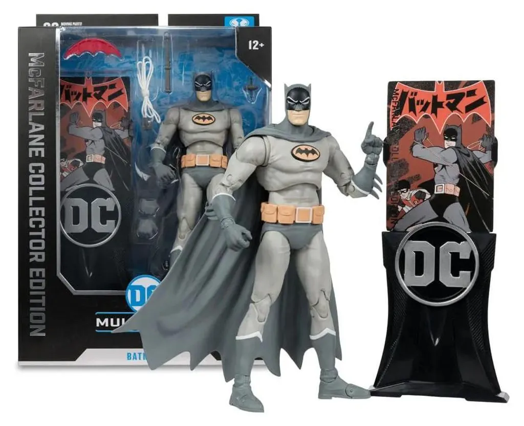 Statue Articulée Manga Batman #16 DC Multiverse pour Vitrine et Cadeau