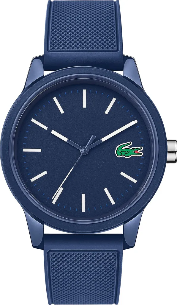 Lacoste 2010987 Montre Homme Chronographe Sport en Acier Bleu et Argent