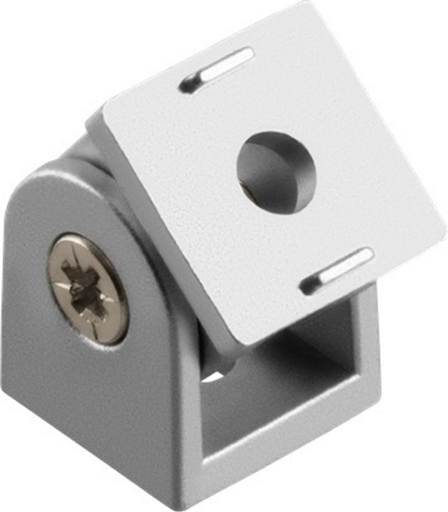 S-POLYTEC Profilverbinder/Gelenkverbinder mit einstellbarem Winkel von -90° bis +90° für Konstruktionsprofile (für 20x20 Profil, 4 Stück)