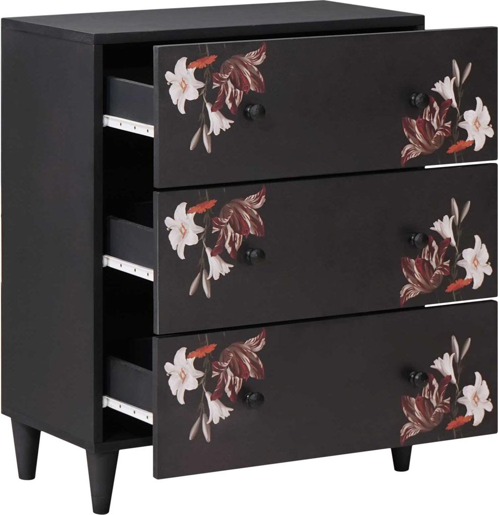 vidaXL Stauraumschränke Mehrfarbig 60 x 33,5 x 75 cm Massivholz Mango