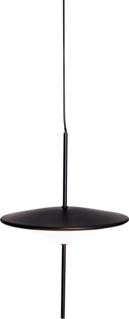 Éclairage LED Vertical Noir 12W - Solution pour Plafonds Hauts 165 cm