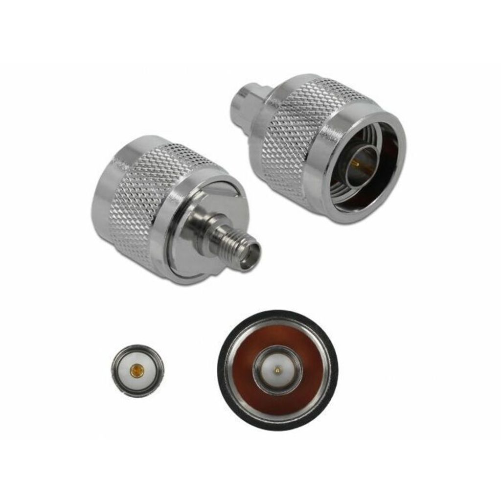 DELOCK Adapter N Stecker zu SMA Buchse 10 GHz