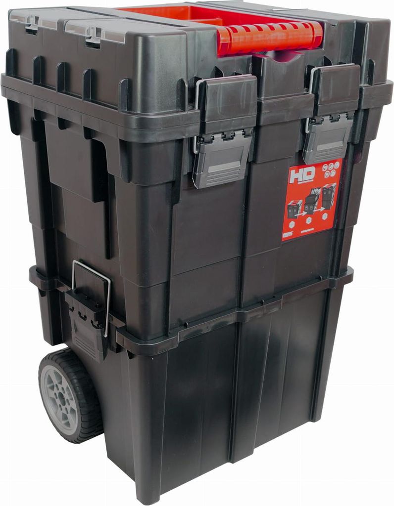 Hd Compact Logic Wheelbox Werkzeugkasten Schwarz - Skrz N9474
