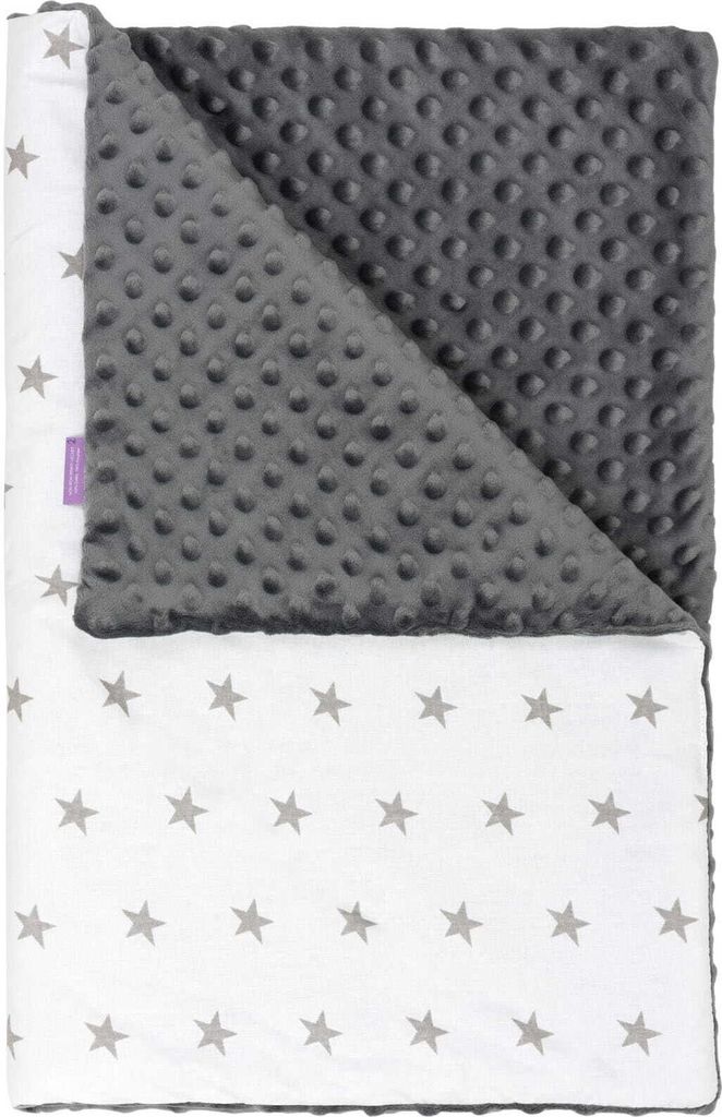 JUKKI® Baby Nestchen 5tlg MINKY SET für Neugeborene [Grey Produktbild 6