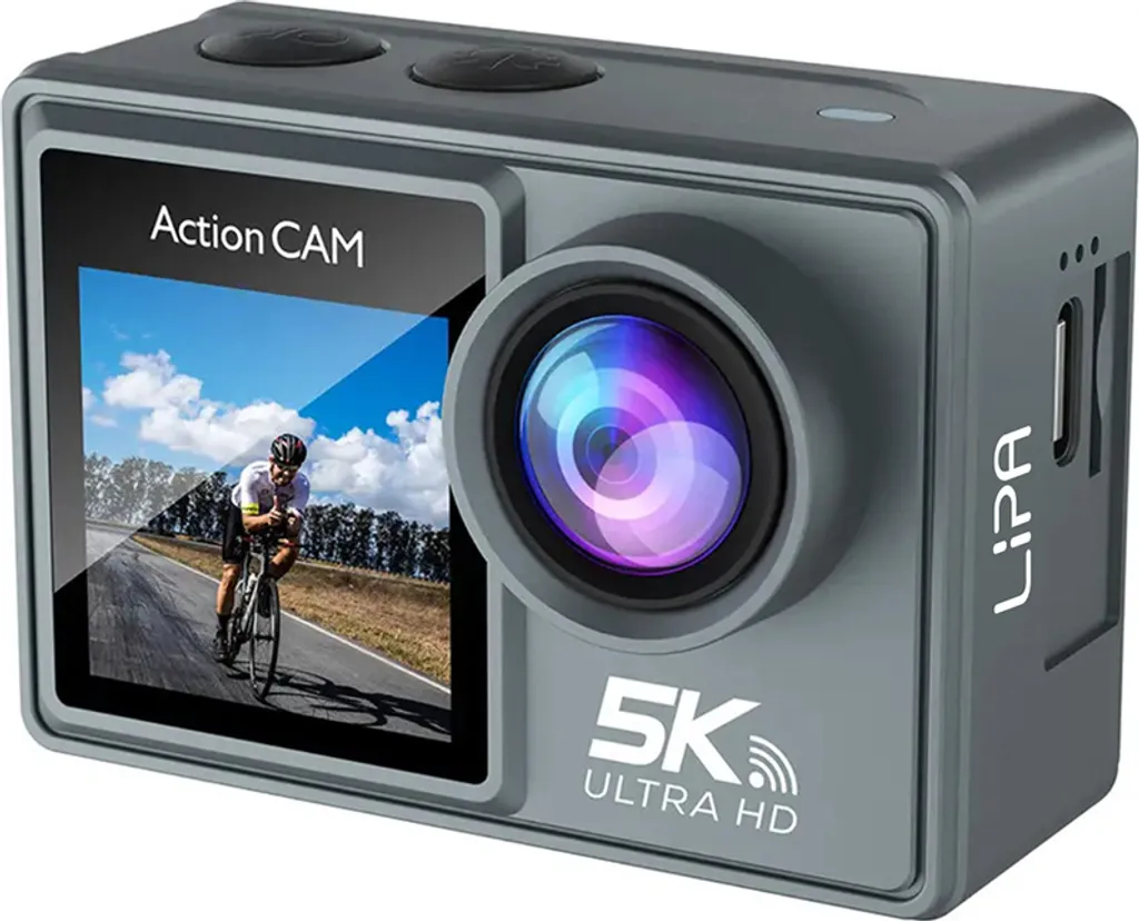 Caméra Sous-marine Lipa 5K Wifi - Action Cam Sony 21 Accessoires