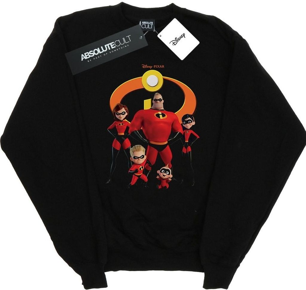 Disney - "Incredibles 2" Sweatshirt für Jungen BI30685 (104) (Schwarz)