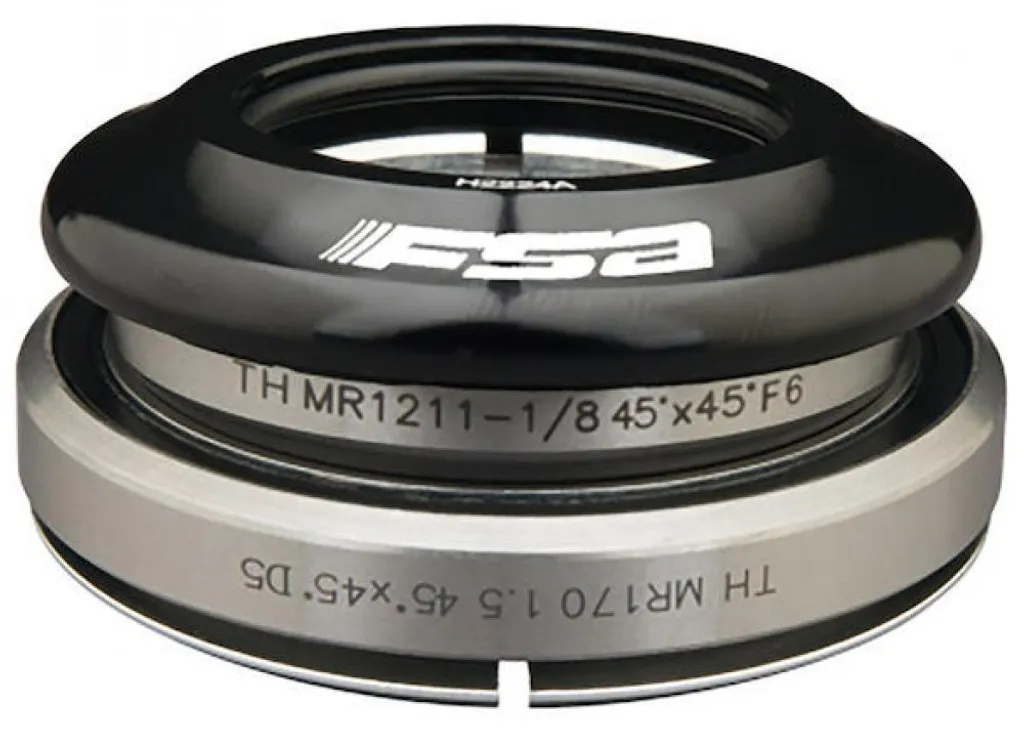 Jeu de direction FSA n° 42/49/ACB Noir 1 1/8 - 1.5 pour pivot conique