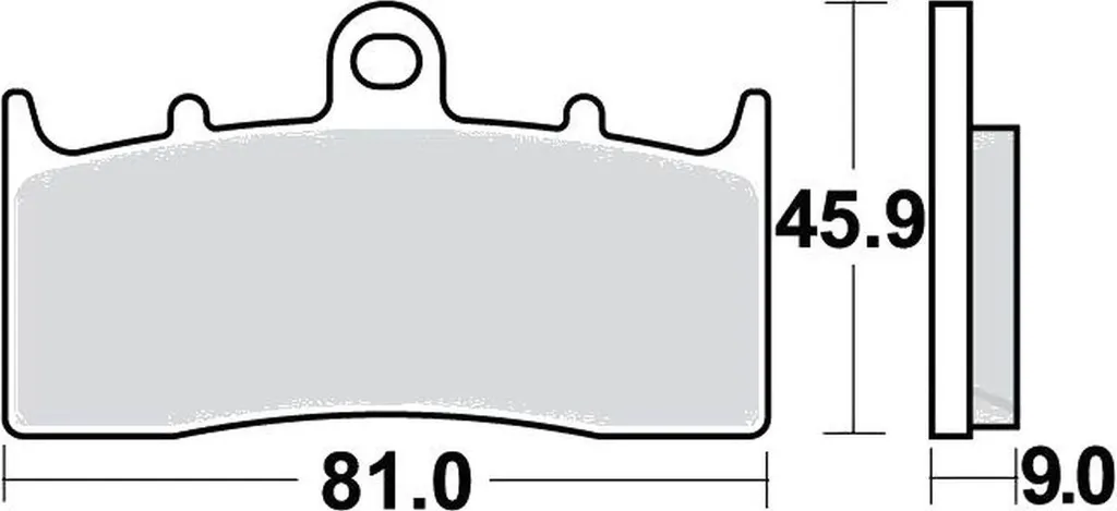 Plaquettes de frein avant pour BMW K 1600 B Grand America 2018-2021
