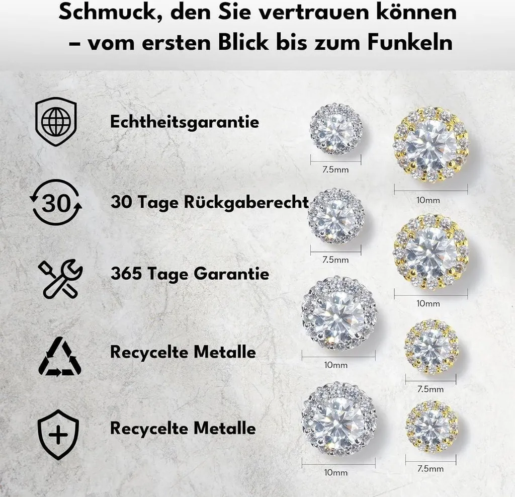 Chriscoco 3/4 Paia Orecchini Cerchio Argento 925 Orecchini Cerchio Oro Placcato 14K Ipoallergenico Orecchini Donna Leggero Sleeper Orecchini a Cerchio 16/18/20MM