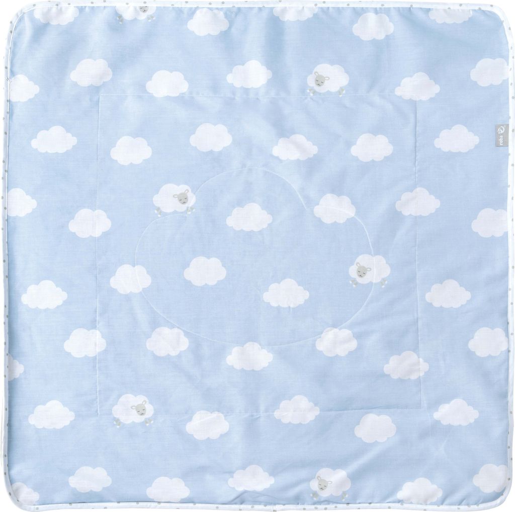 Coperta per neonati roba "Piccola nuvola blu", 2 lati: 1x Immagine del prodotto 