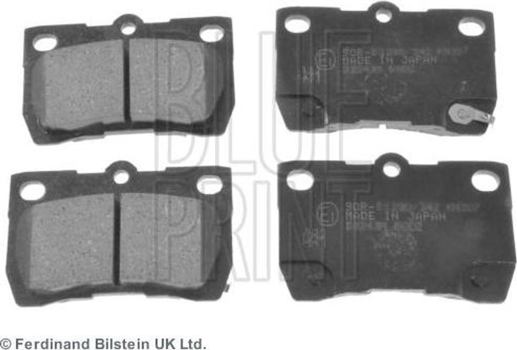 BLUE PRINT ADT342178 Bremsbelagsatz, Scheibenbremse OE 0446630210 kompatibel mit GS, Mark