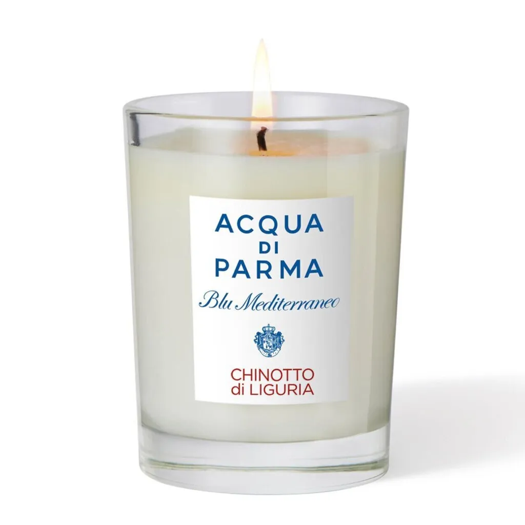 Bougie d'ambiance Blu Mediterraneo 200g à la cire artisanale