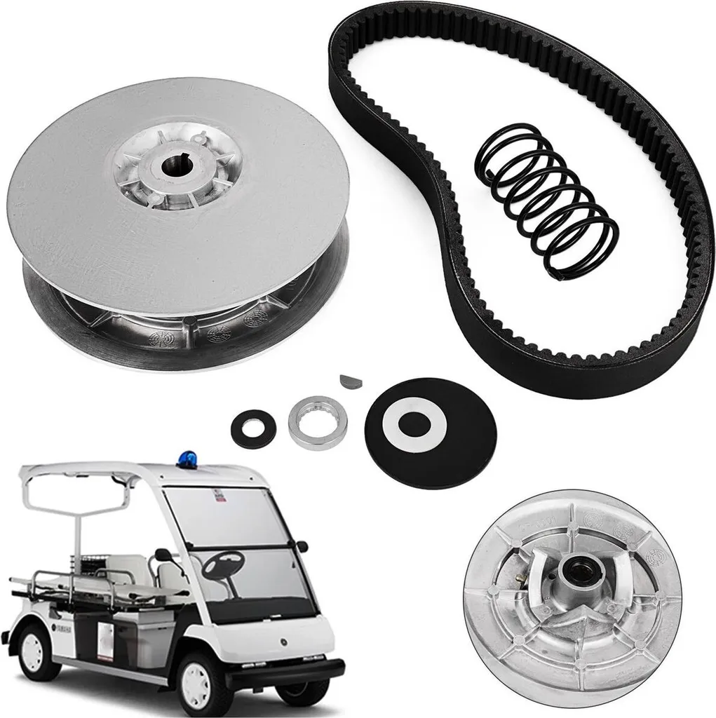 Kit embrayage arrière Yamaha G2-G22 avec courroie JN6-G6201-03 argent