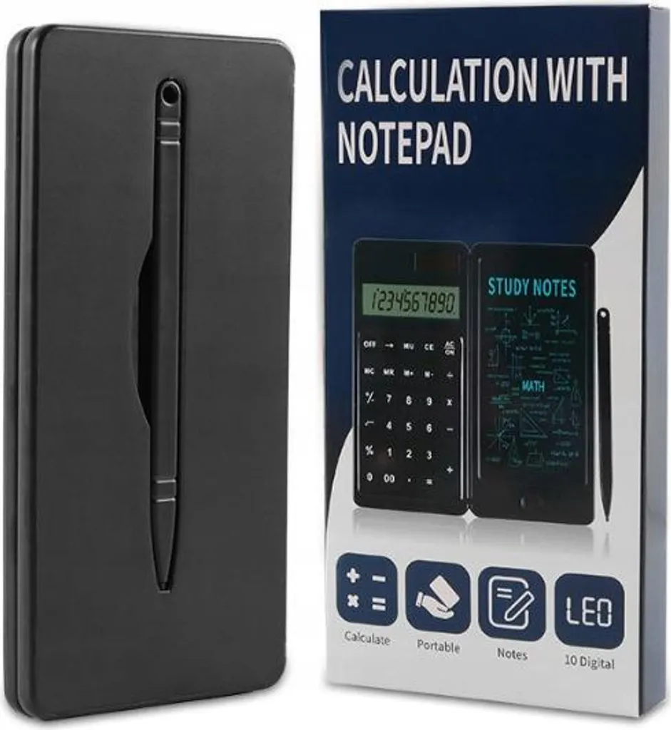 Calcolatrice Scientifica Digitale da Ufficio con Note Screen LCD - 7