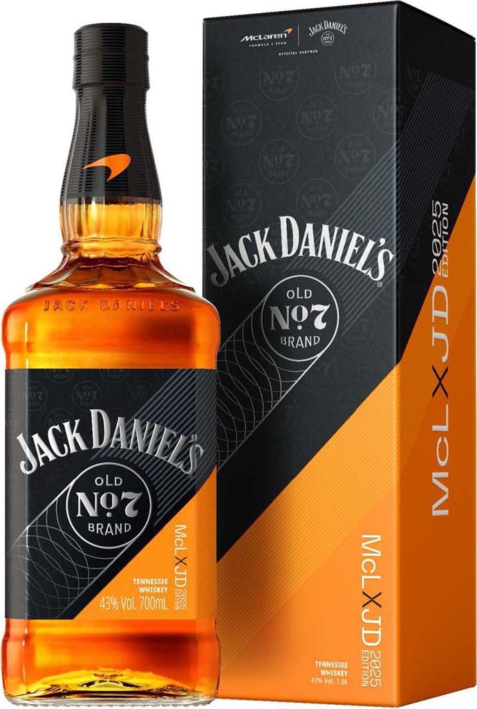 Jack Daniel's Sour Mash McLaren Edition 2025 + Box 700ml Produktbild 