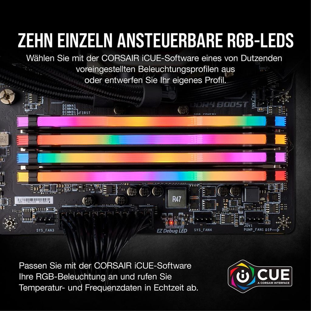 Corsair Vengeance RGB PRO - DDR4 - kit - 16 GB: 2 x 8 GB