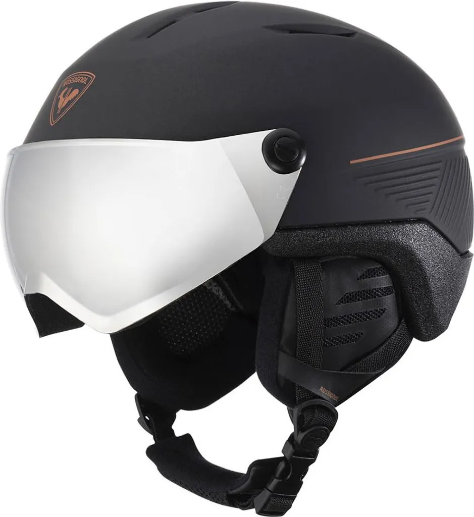 Casque Ski Rossignol Fit Impacts Visière Photochromique Tout Temps M-L