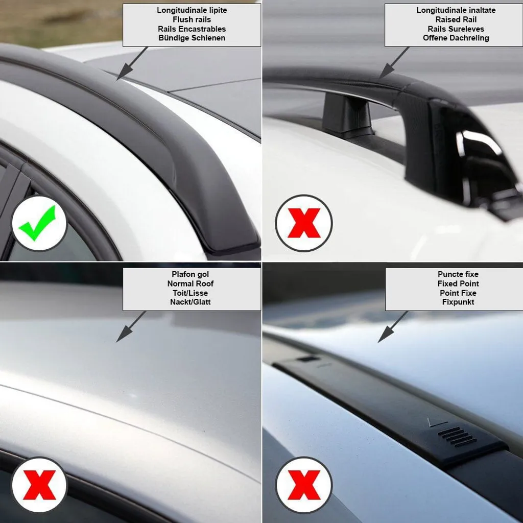 Menabo Tiger Black XL Portapacchi Land Rover Discovery Sport 2015-2019