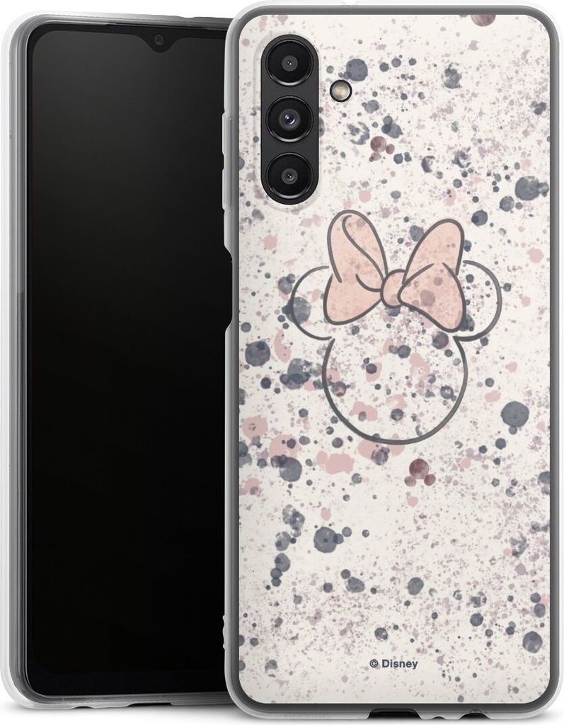 DeinDesign Handyhülle für Samsung Galaxy A13 5G Silikon Hülle Case Smartphone Schutzhülle Disney Minnie Mouse Wasserfarbe