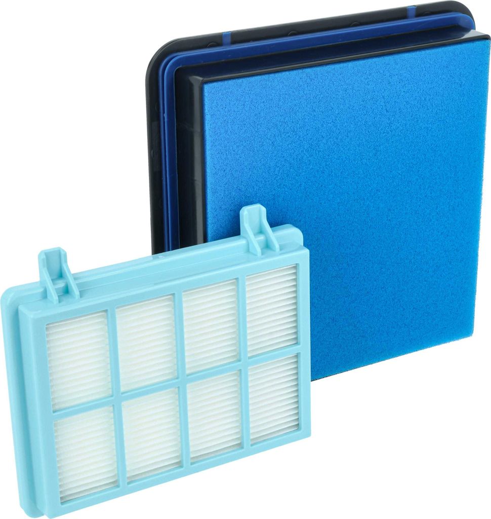 vhbw 1x HEPA-Filter, 1x Motorschutz-Filter, 1x Produktbild 