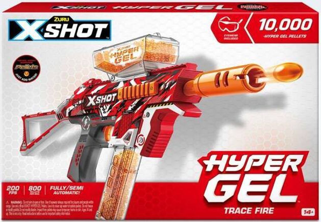 Zuru X-Shot Hyper Gel Trace Fire + 10000 Pellets